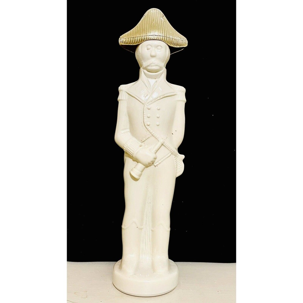 Old Spice Admiral Decanter Empty Glass Bottle
